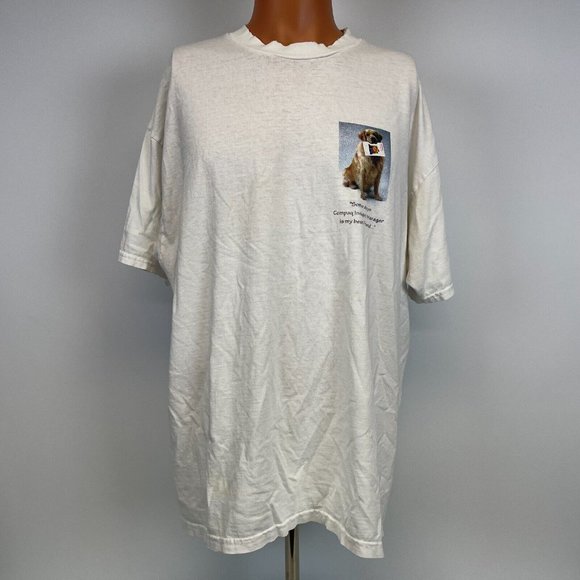 Compaq Insight Manager Computer Product Double Sided T Shirt Vtg 90s White XL - Picture 3 of 6